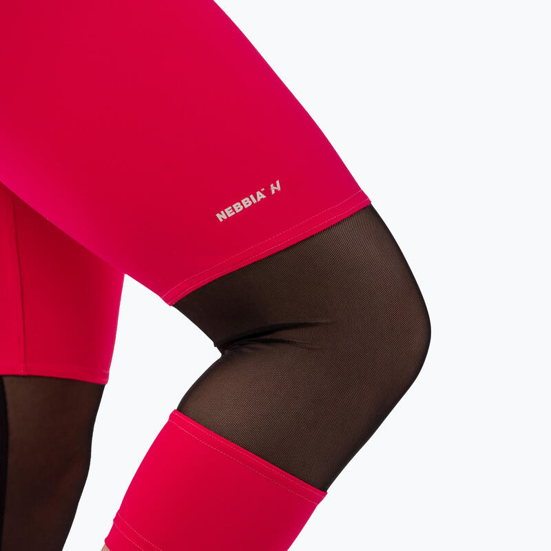 Leggings d'entraînement pour femmes NEBBIA Sporty High-Waist 3/4