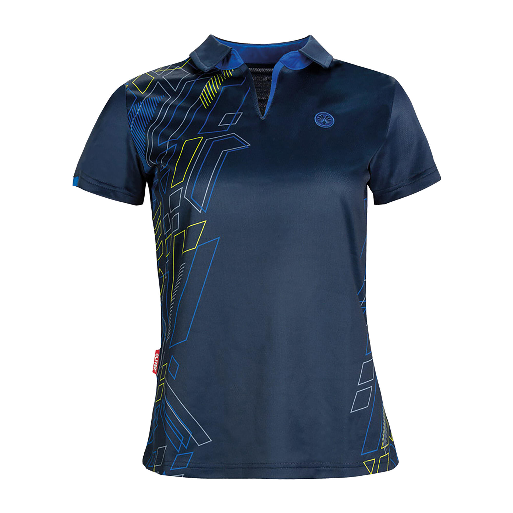 T-shirt de tennis femme Oliver Bilbao Polo 1/2