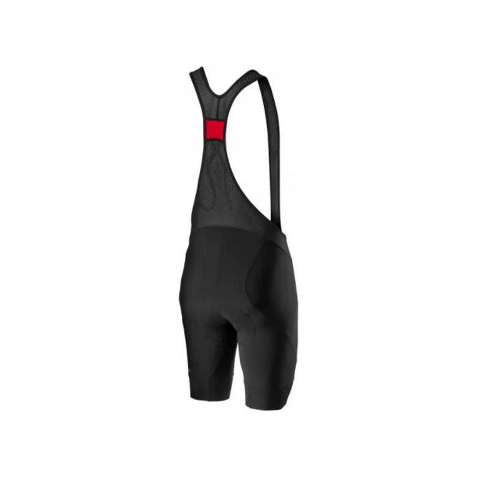 Pantaloni ciclism scurti cu bretele - Endurance 3 Bibshort - 15-35 gr C - negru
