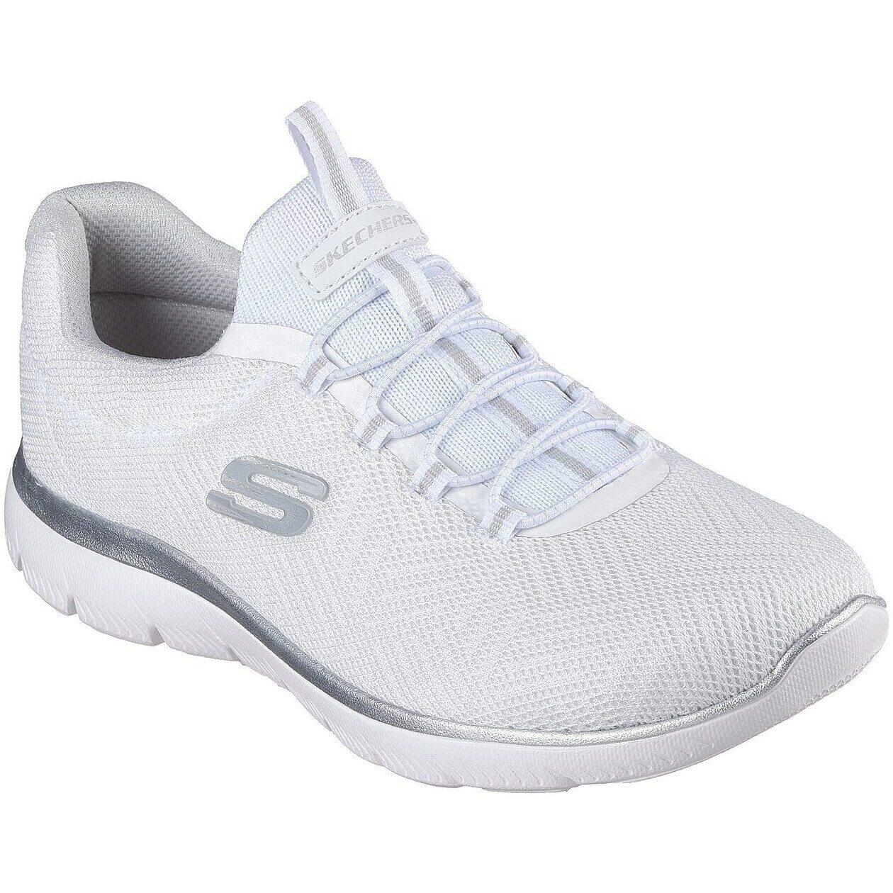 Baskets Skechers Summits Artistry Chic, Blanc, Femmes 3/5