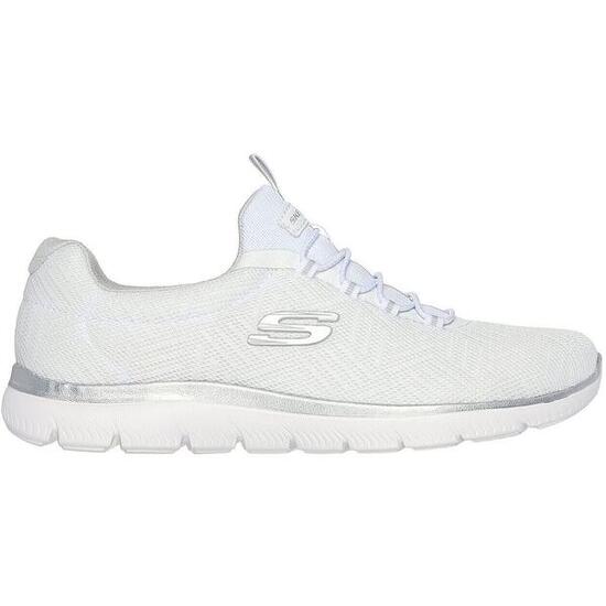 Zapatillas Skechers Summits Artistry Chic, Blanco, Mujer