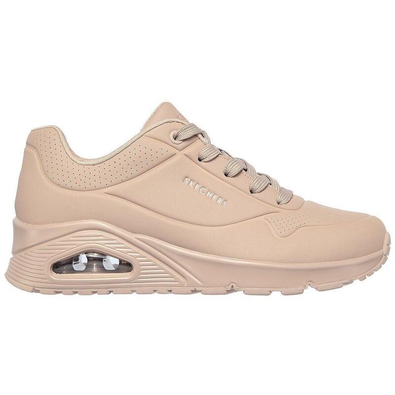 Zapatillas Skechers Stand On Air, Beige, Mujer