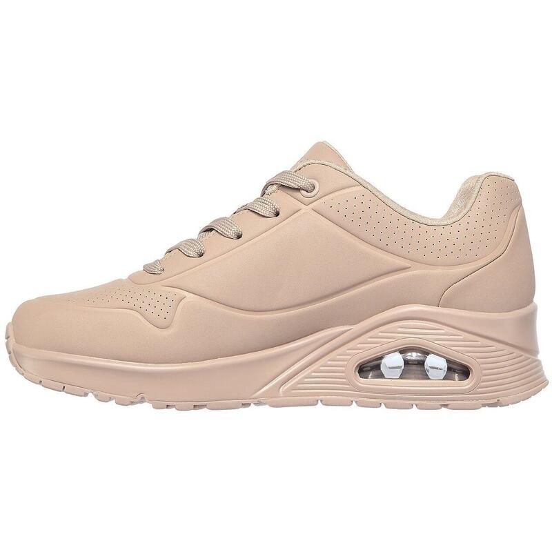 Zapatillas Skechers Stand On Air, Beige, Mujer