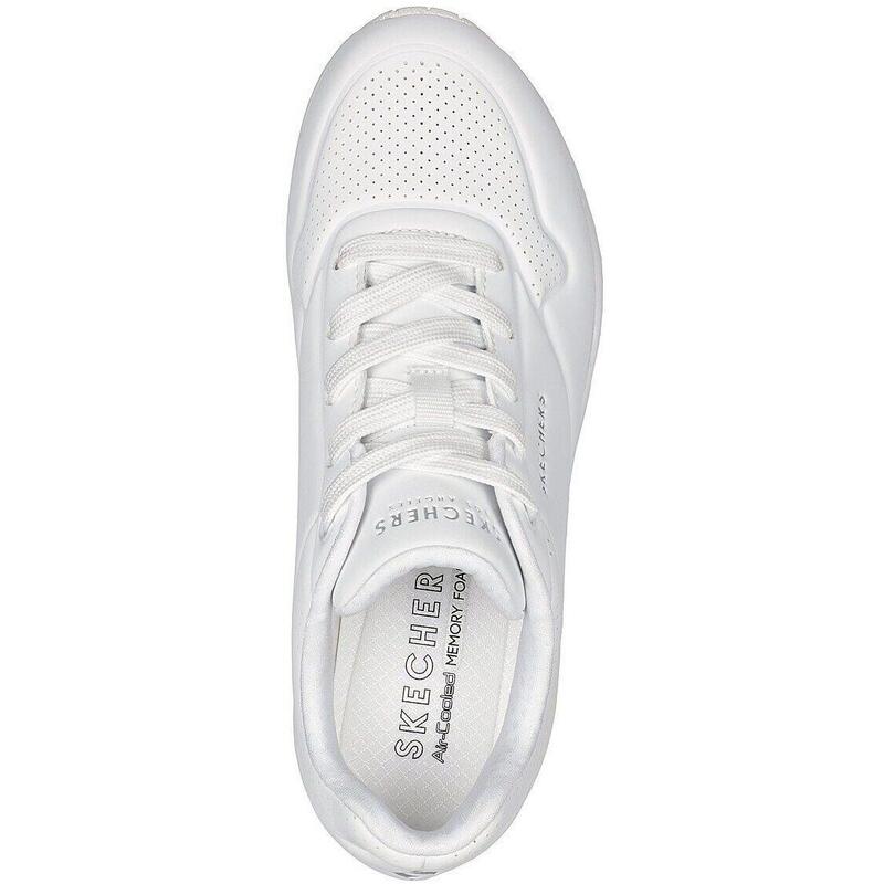 Baskets Skechers Uno-Stand On Air, Blanc, Femmes