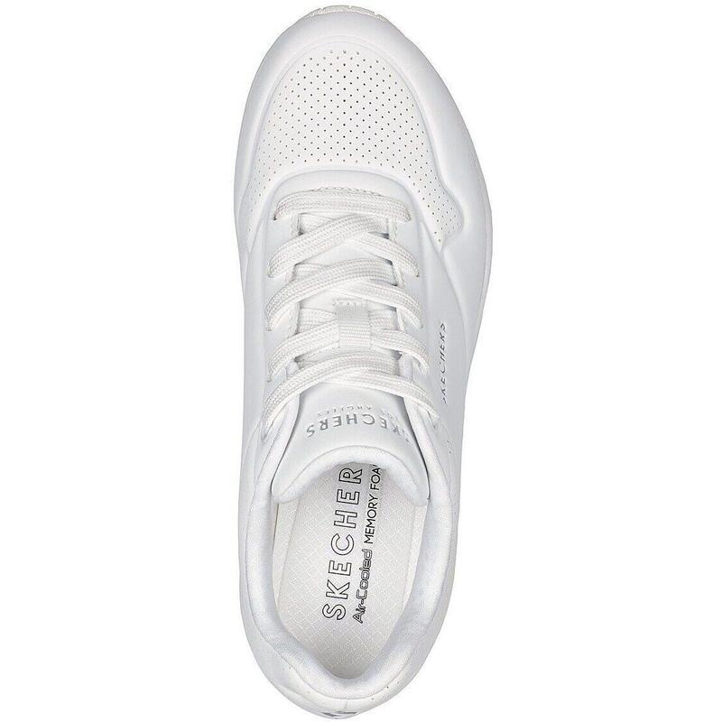 Pantofi sport femei Skechers Uno-Stand On Air, Alb