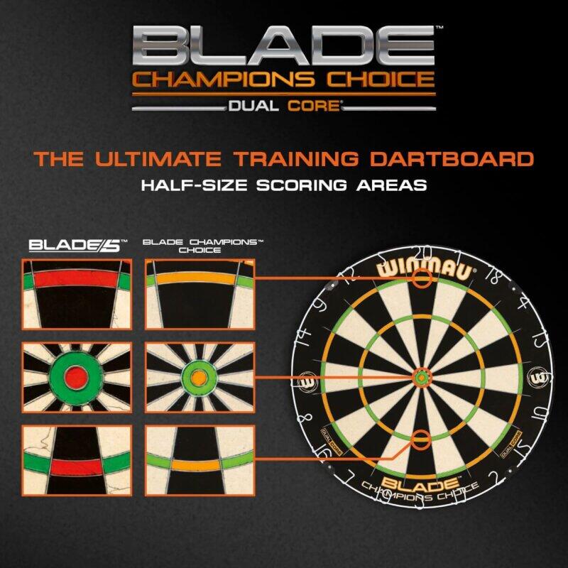 Winmau Champions Choice Blade Dual Core - Professioneel Dartbord