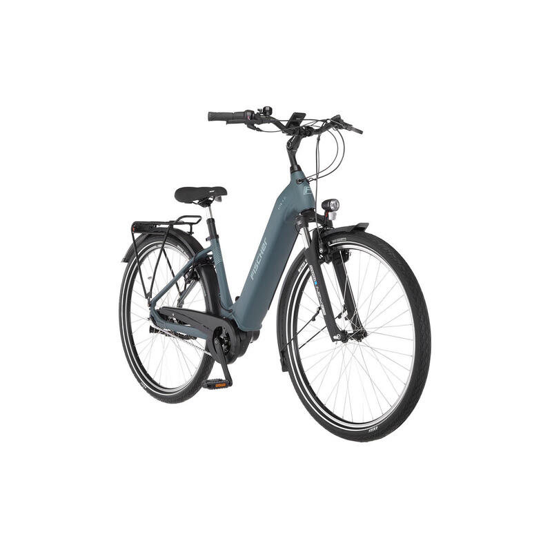 FISCHER City E-Bike Cita 4.2i - grün, RH 43 cm, 28 Zoll, 711 Wh Rücktritt