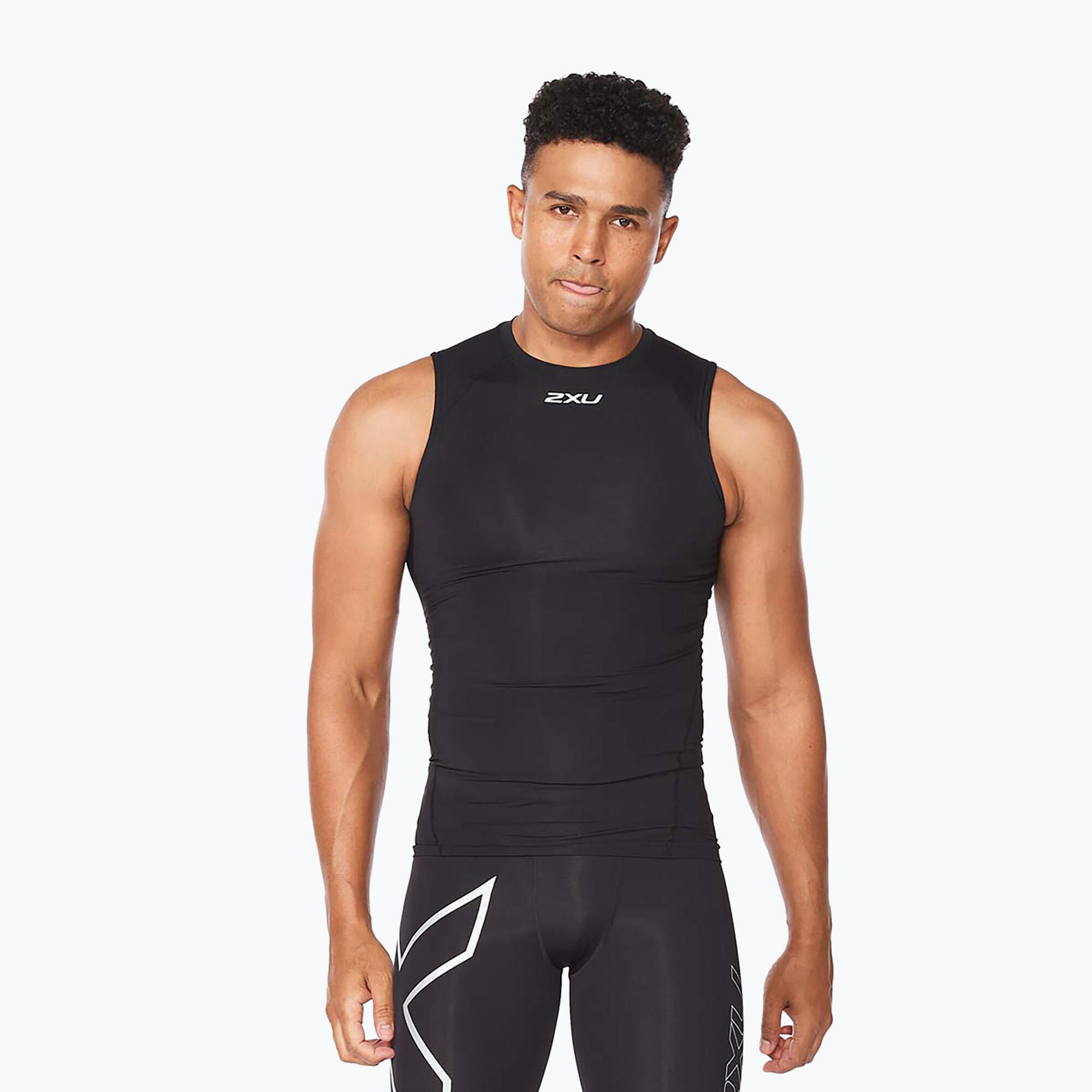 Camiseta sin mangas de entrenamiento 2XU Core Compression para hombre 4/4