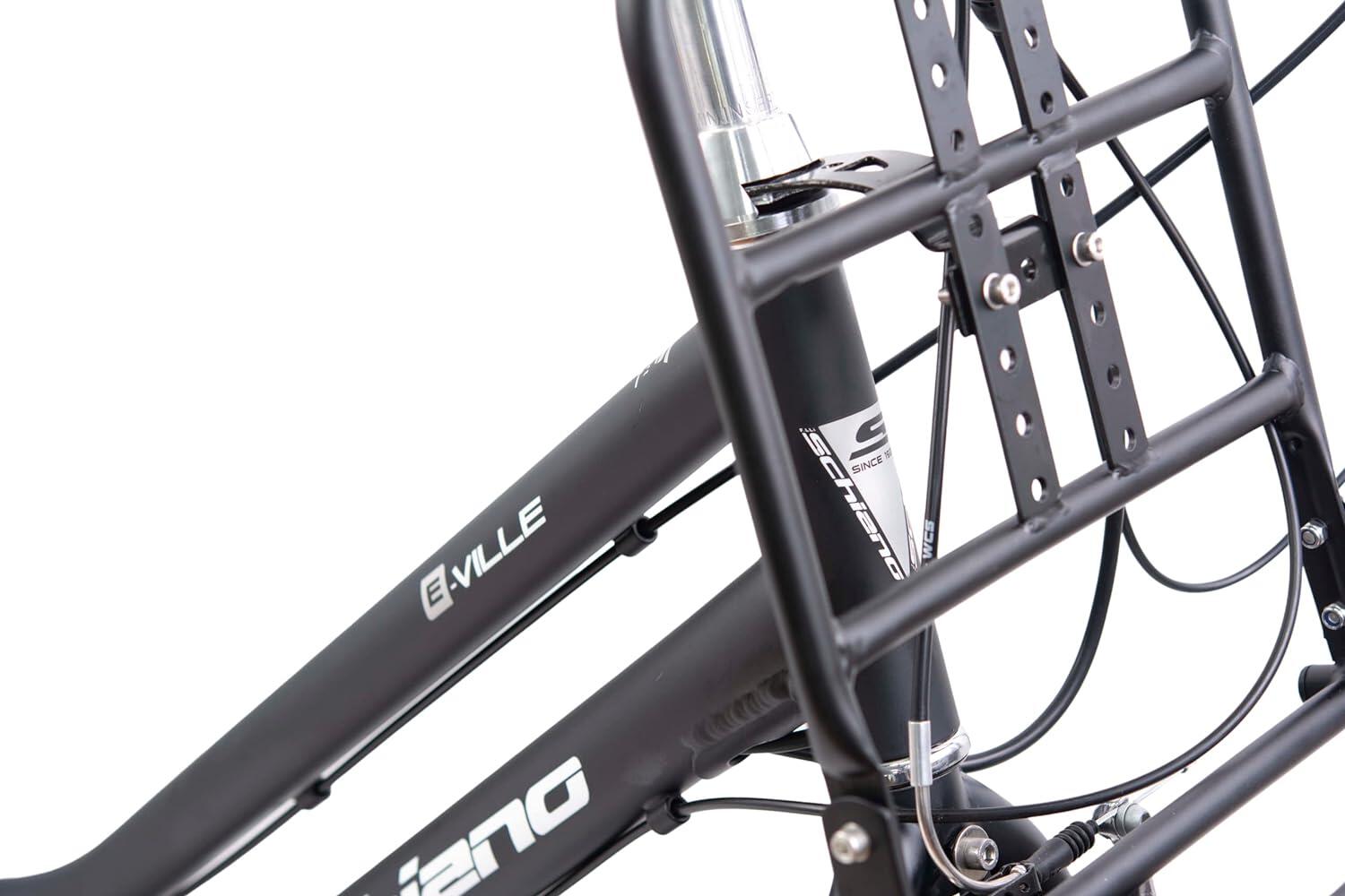 E-Ville 28 city bike, a pedalata assistita, telaio in alluminio, rigida 3/6