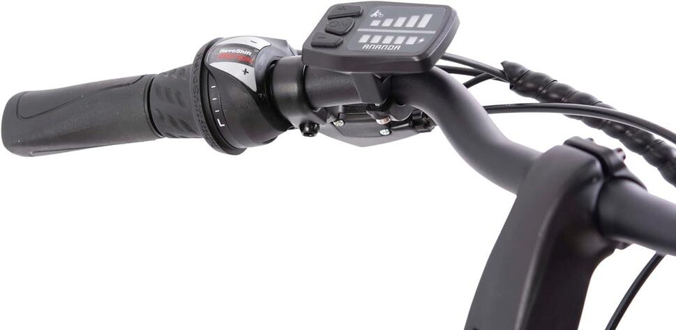 Rower elektryczny trekkingowy damski E- Ride 28, alu rama, amortyzowany widelec