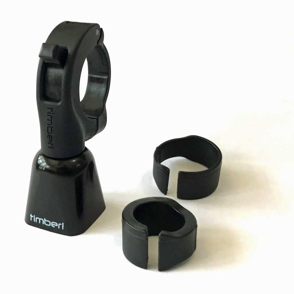 Timber! Mountain Bike Cycle Bell Model Yew! Black (Bolt On) 2/6