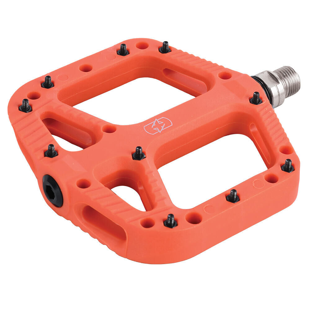 OXFORD Oxford Loam 20 Nylon Flat Pedals Orange