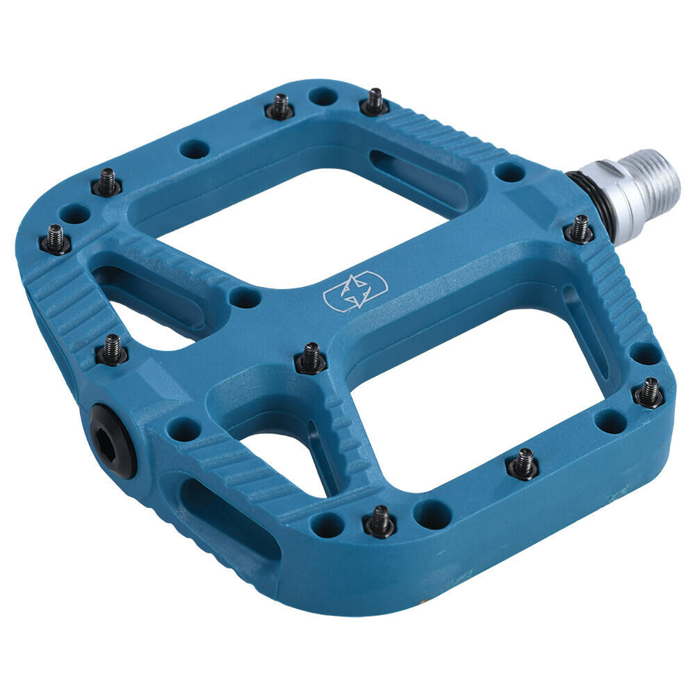 OXFORD Oxford Loam 20 Nylon Flat Pedals Blue