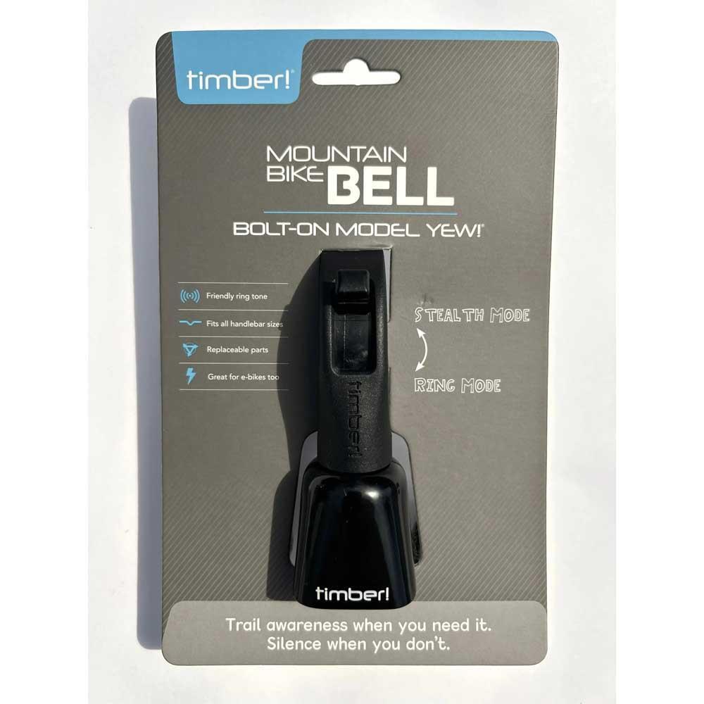 Timber! Mountain Bike Cycle Bell Model Yew! Black (Bolt On) 6/6