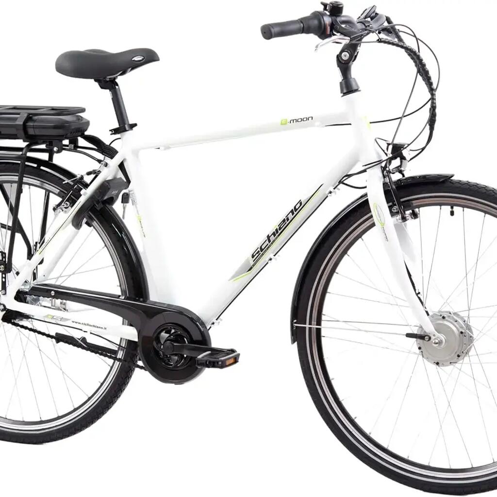 E-Moon 28" Nexus 7 city bike with assist pedal, aluminium frame, Rigid fork