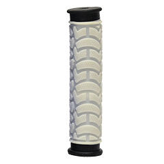 Oxford Dual Density MTB Grips-White 1/1