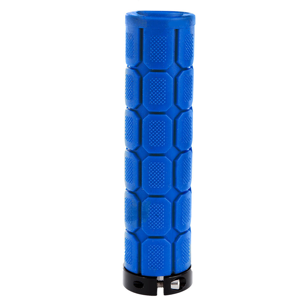 Oxford Lock On Fat Grips Dark Blue 1/1