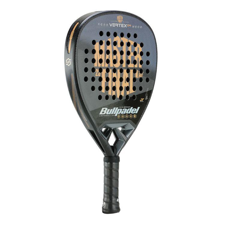 Bullpadel Padelracket Vertex 04 Master Final Zwart