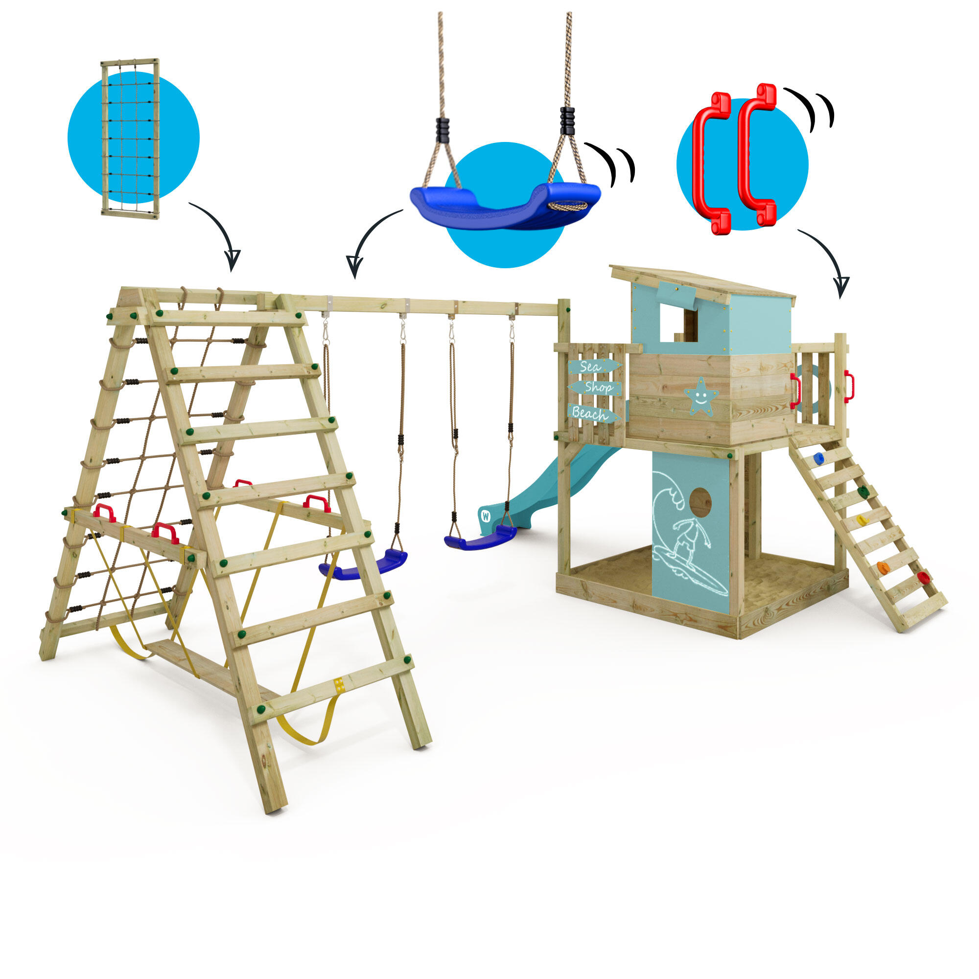Parque infantil Wickey Smart Surf 5/7