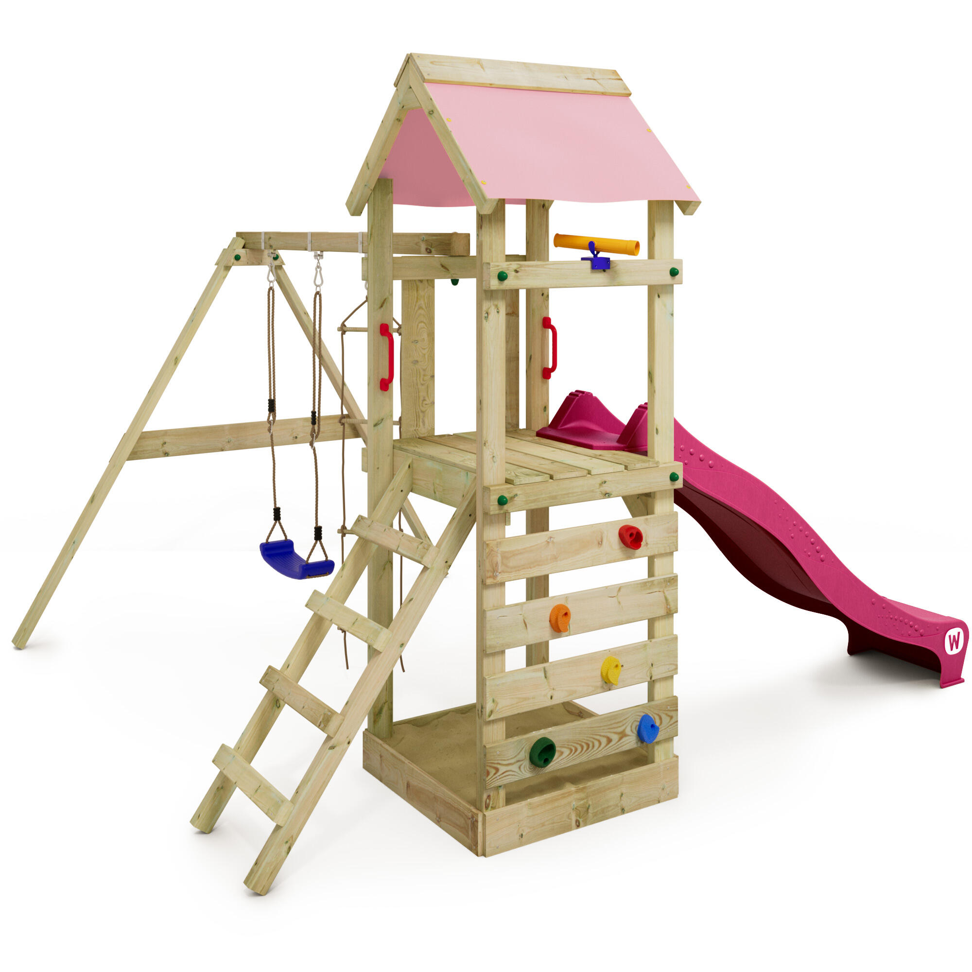 Parque infantil Wickey FreeFlyer 2/7