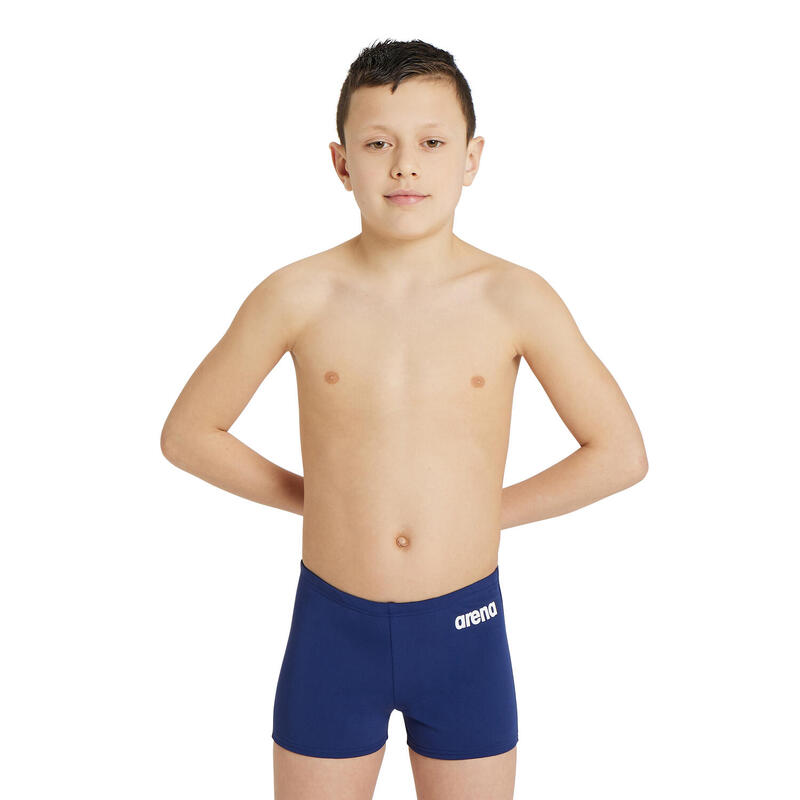 Arena Boy’S Team Swim Short Solid Navy