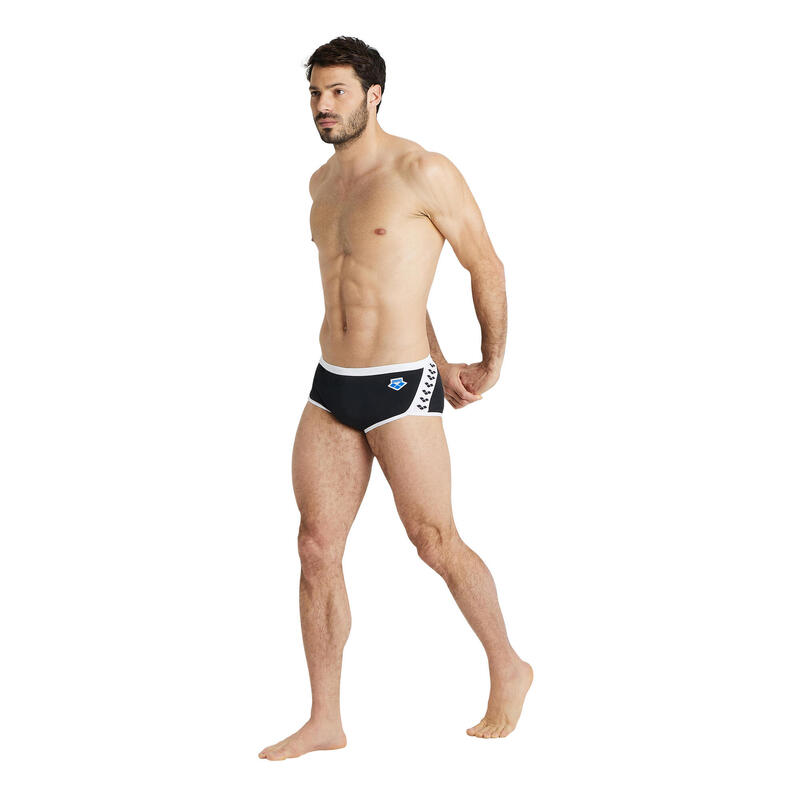 Maillot de bain taille basse des hommes arena Icons Maillot de bain solide