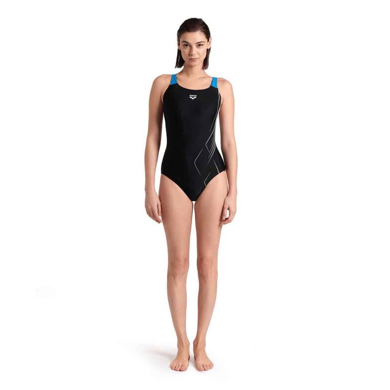 Arena W Dive Swimsuit Swim Pro Back black-blue China