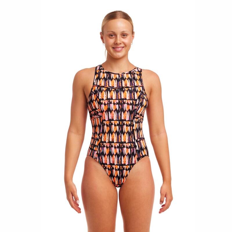 Funkita Dames Badpak Hi Flyer One Piece Headlights