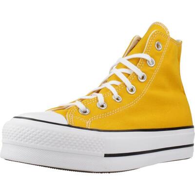 Schoenen chuck taylor all star lift platform - a06506c geel
