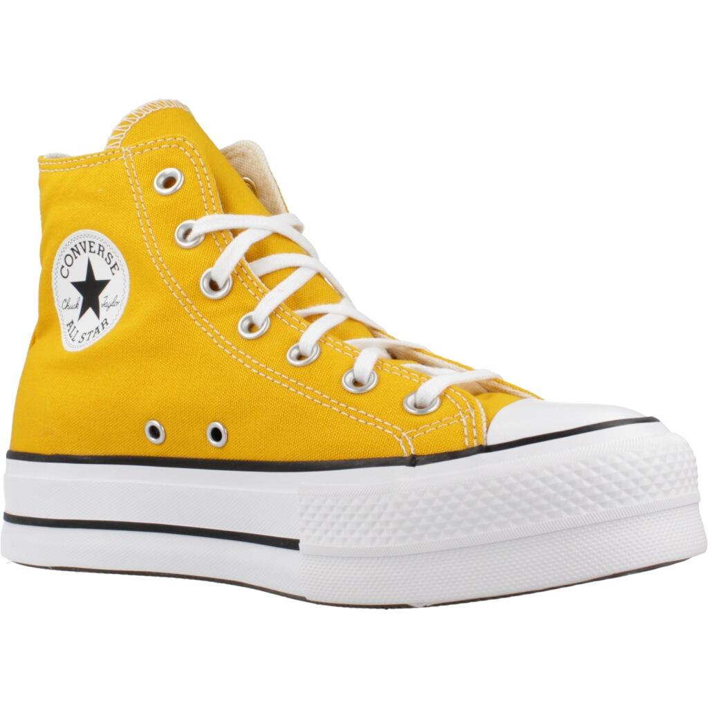 Chaussures Chuck Taylor All Star Lift Platform - A06506C Jaune 5/5
