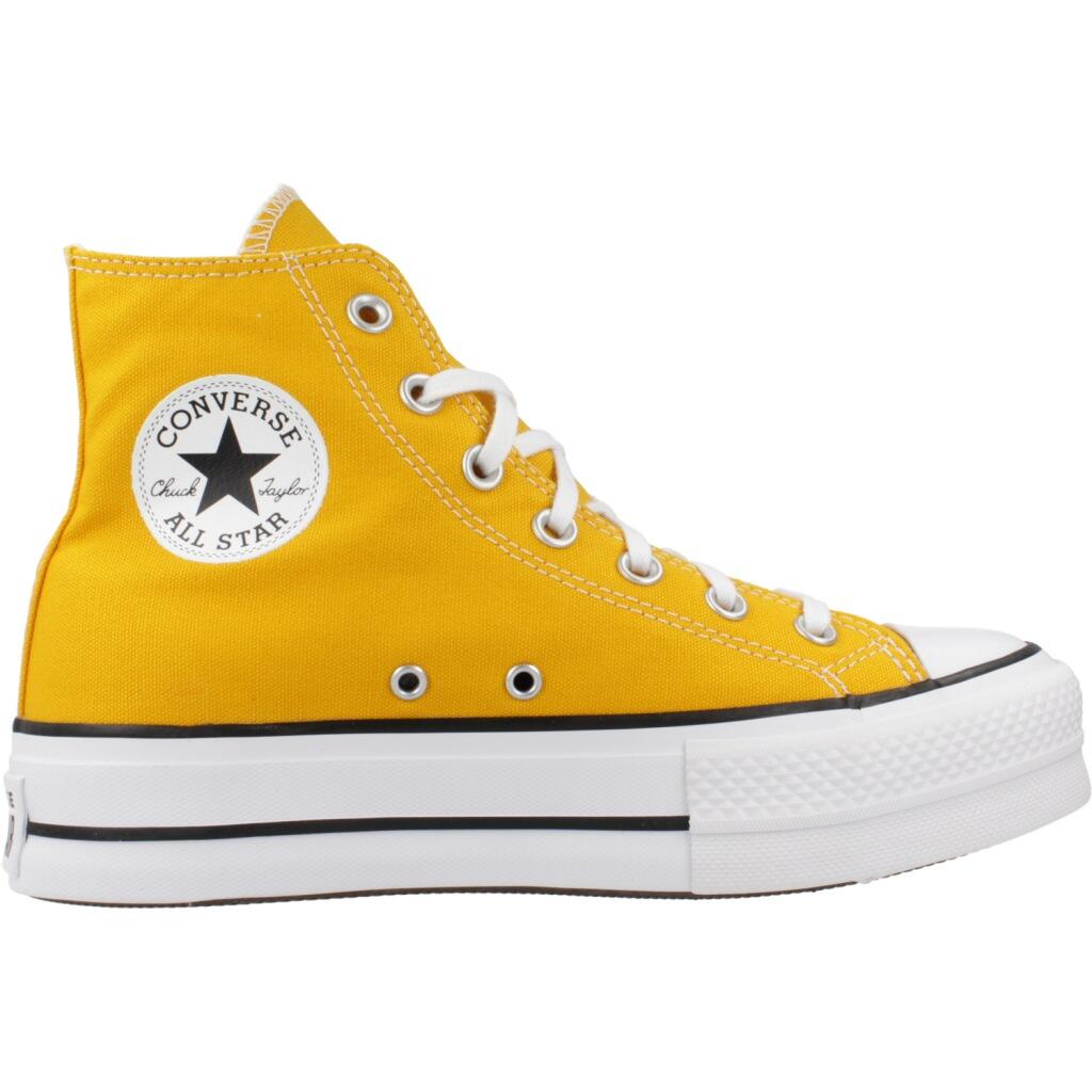 Chaussures Chuck Taylor All Star Lift Platform - A06506C Jaune 4/5