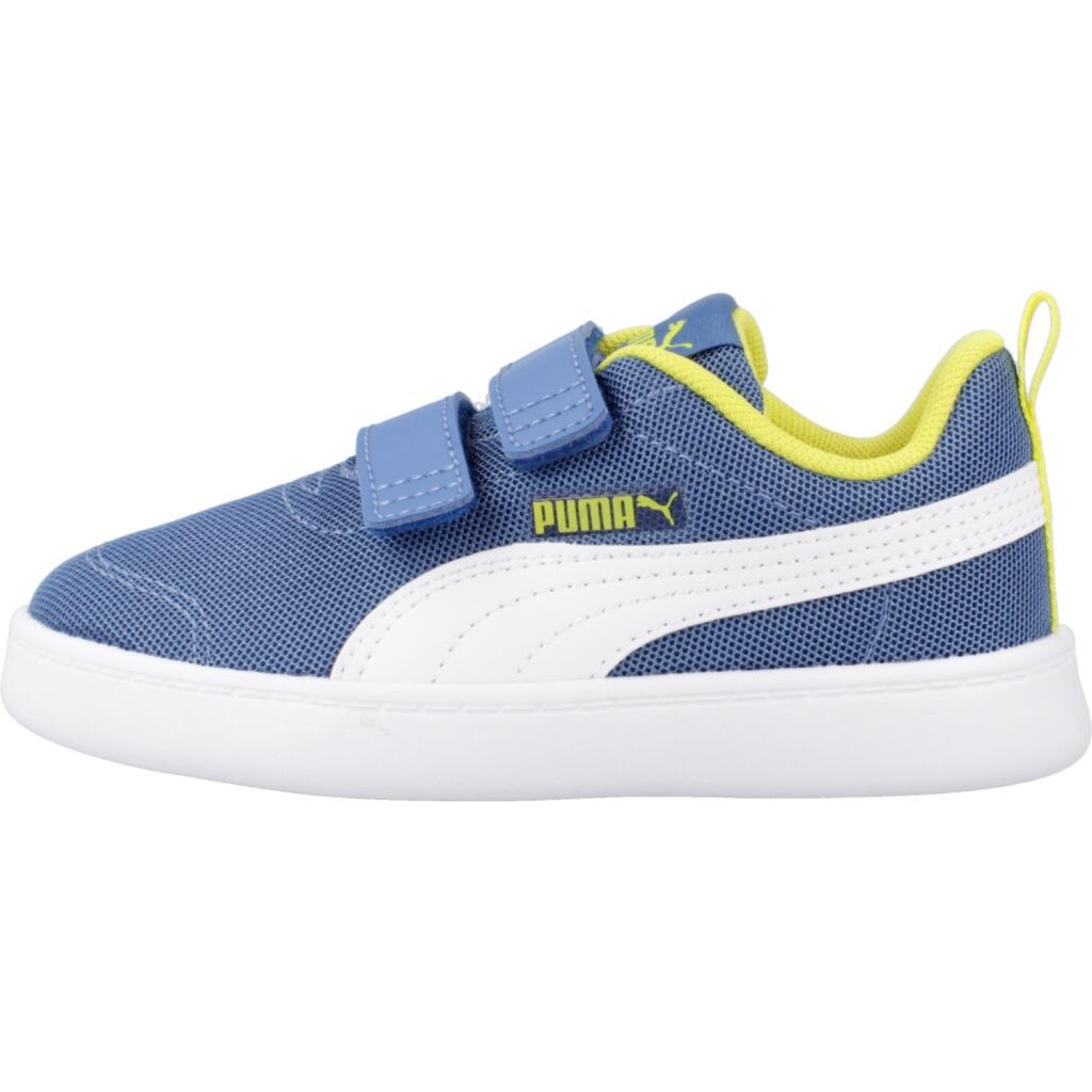 Sapatos de caminhada para bebé Puma Courtflex V2 Mesh V Azul 2/5