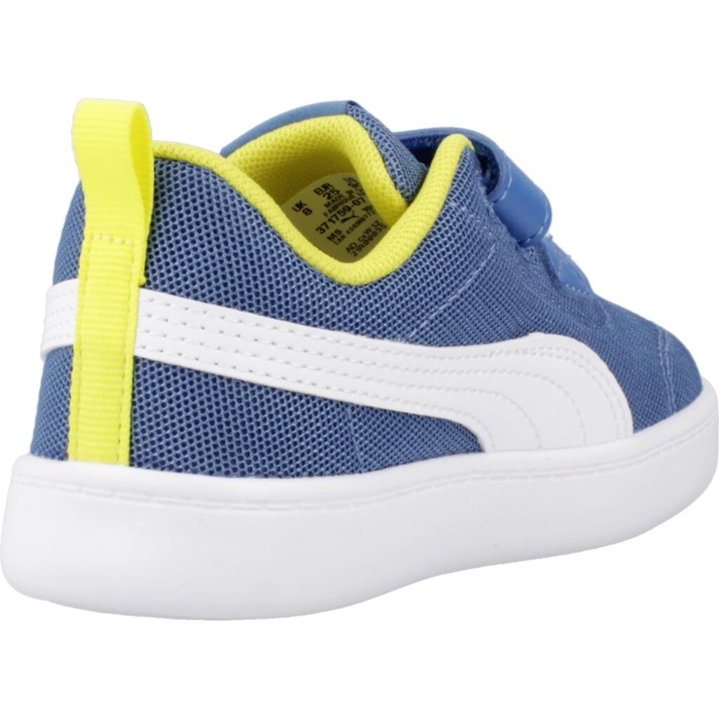 Sapatos de caminhada para bebé Puma Courtflex V2 Mesh V Azul 3/5