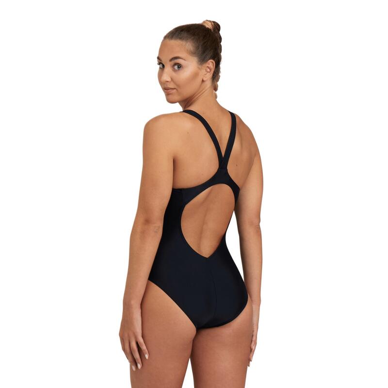 Maillot de bain femme Arena Modular V Back Noir/Turquoise