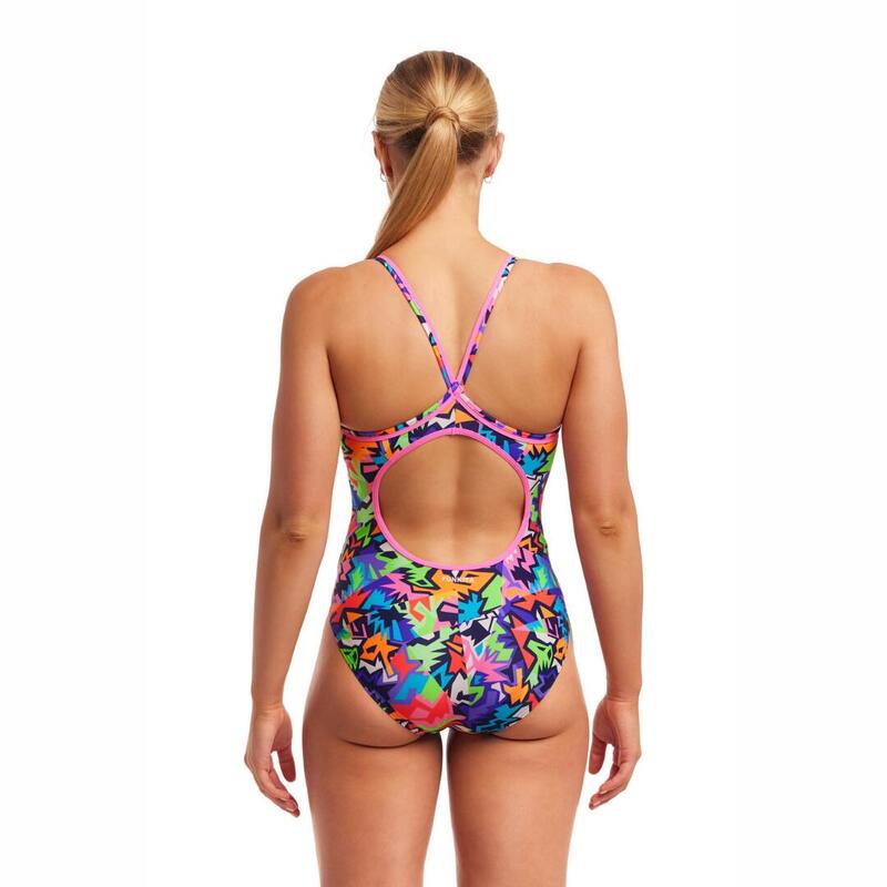 Funkita Ladies Diamond Back One Piece Sharp Edges