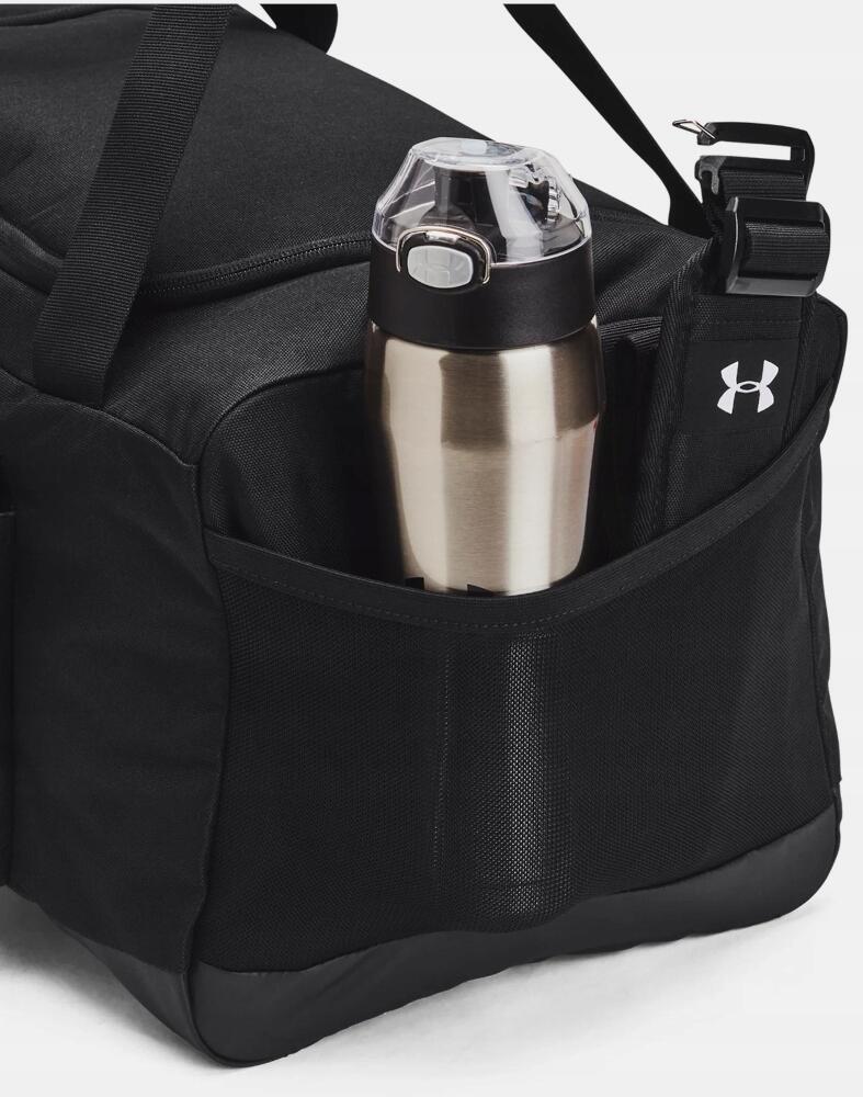 UNDER ARMOUR Sportovní taška UA Gametime Duffle SM - černo/bílá 5/6