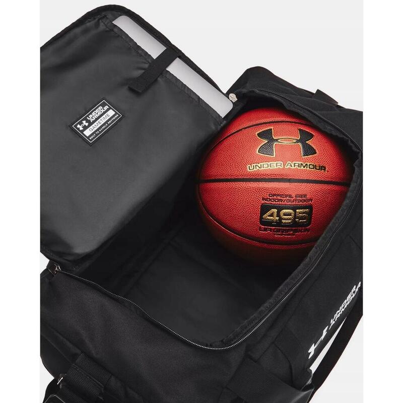 UNDER ARMOUR Sportovní taška UA Gametime Duffle SM - černo/bílá