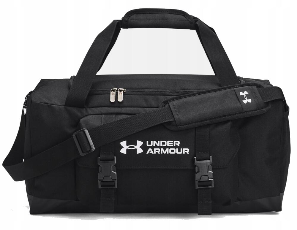 UNDER ARMOUR Sportovní taška UA Gametime Duffle SM - černo/bílá