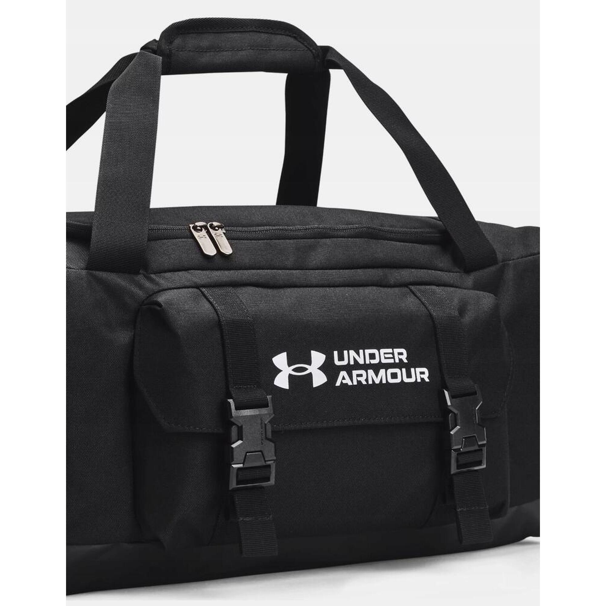 UNDER ARMOUR Sportovní taška UA Gametime Duffle SM - černo/bílá