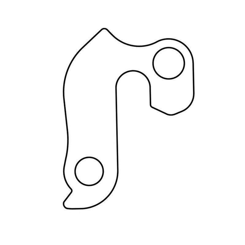 Ureche cadru schimbător GH-120 Union, aluminiu 6061, QR 9 mm
