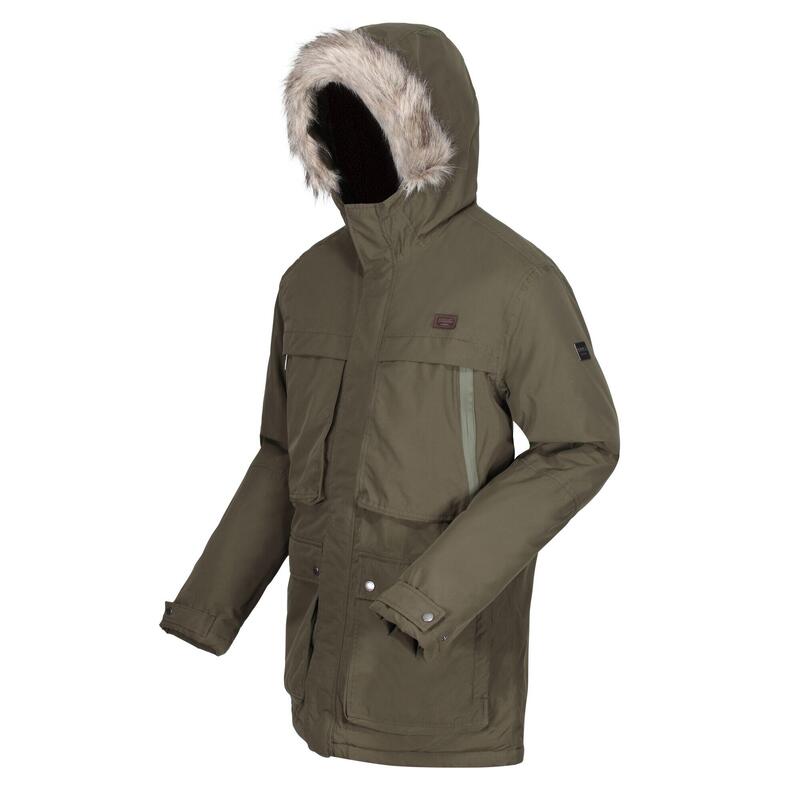 Parka VOLTER Homme (Kaki foncé)