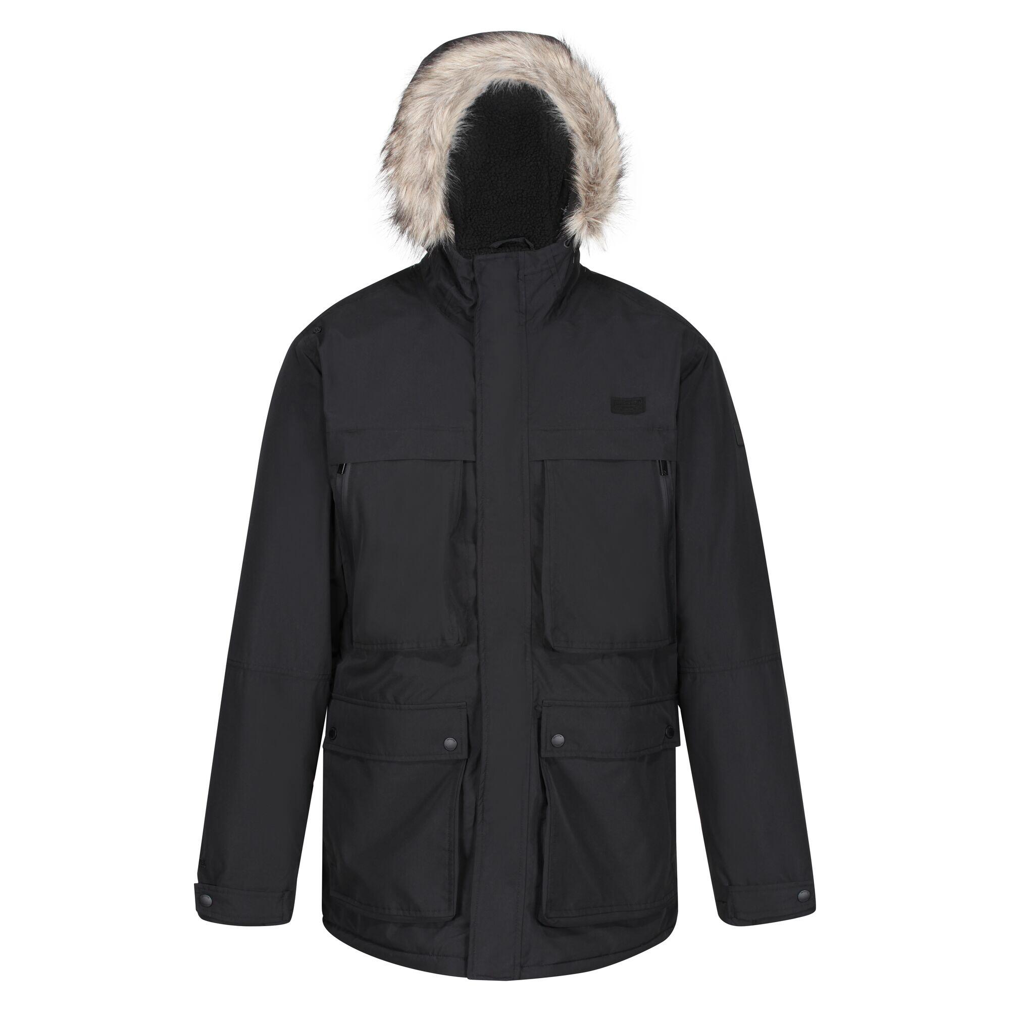 Uomo Parka VOLTER (Nero)