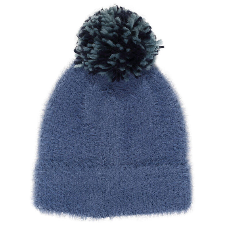 Gorro Fluffy Pom Beanie Azul