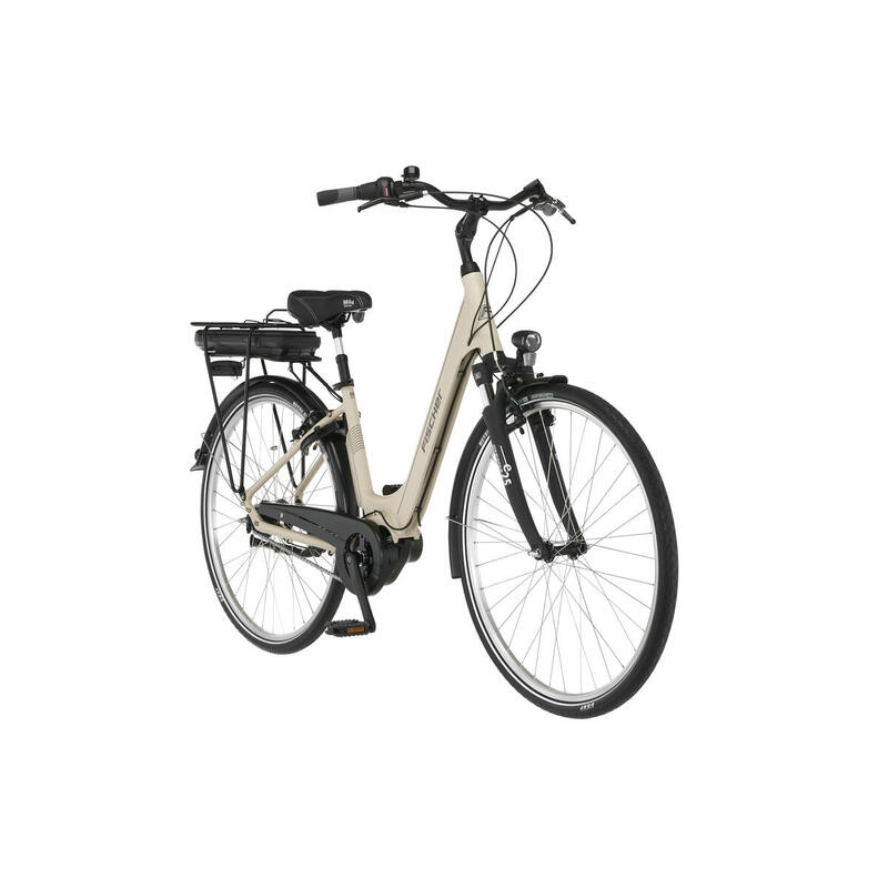 FISCHER City E-Bike Cita 1.8 - kittgrau, RH 44 cm, 28 Zoll, 522 Wh