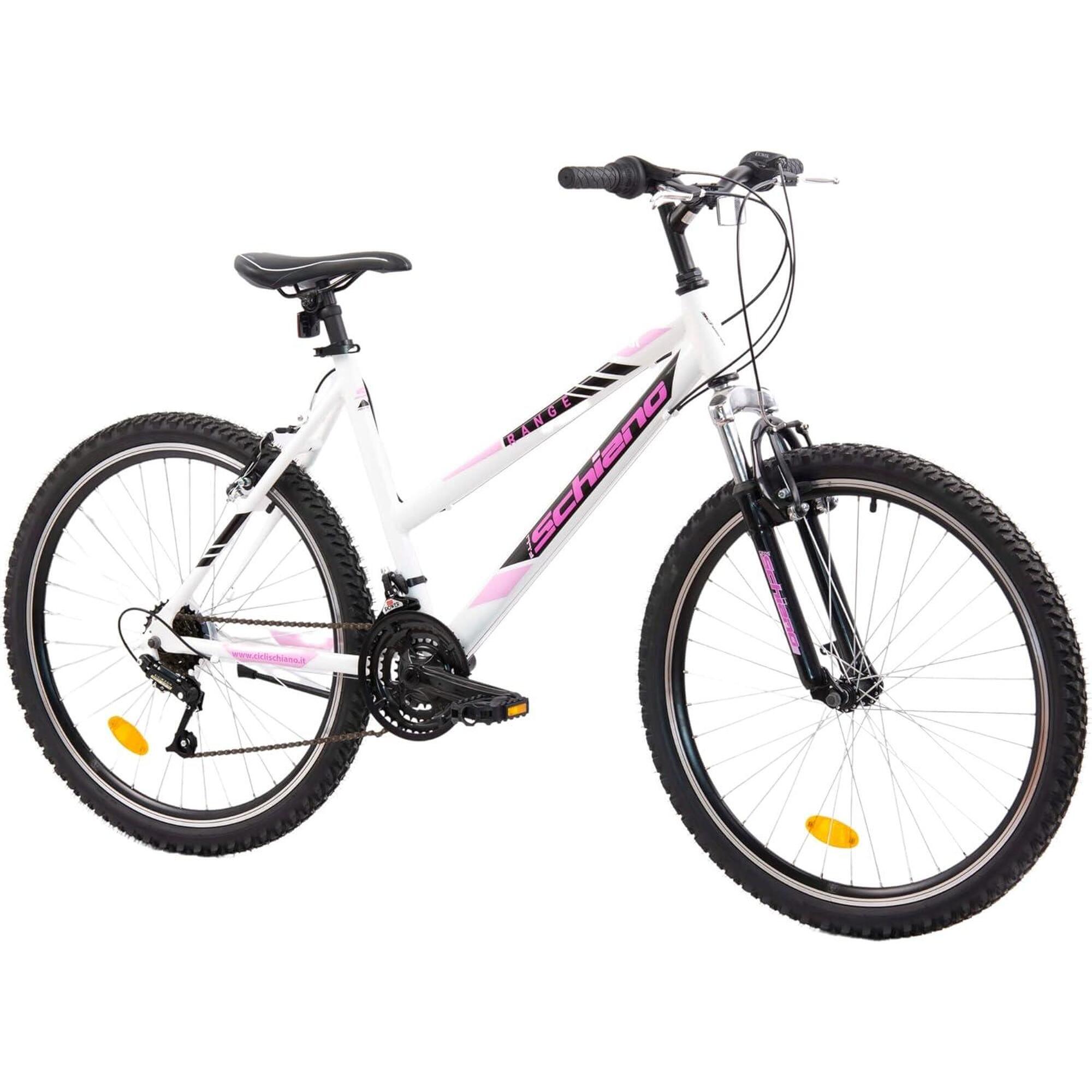 Men's Range 26 18sp mtb bike, 26" aluminium frame, suspension fork