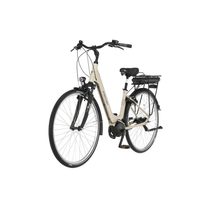 FISCHER City E-Bike Cita 1.8 - kittgrau, RH 44 cm, 28 Zoll, 522 Wh