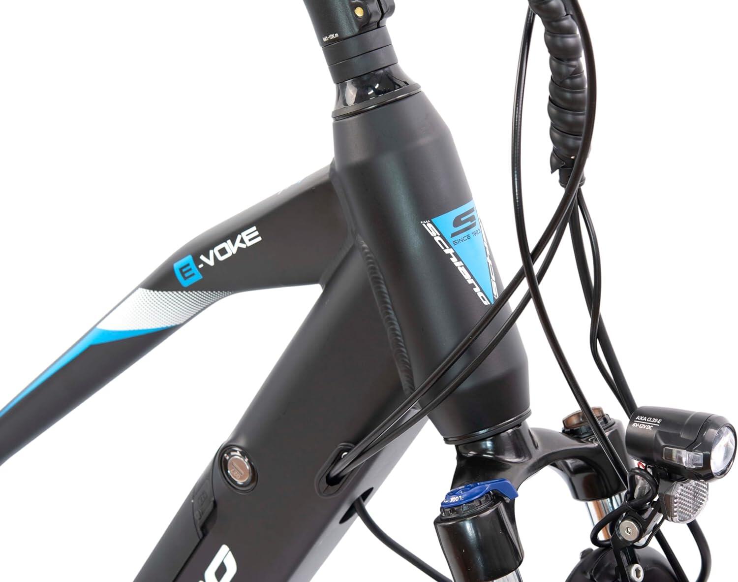 E- Voke 28" bici Trekking-a pedalata assistita-in alluminio-ammortizzata 3/6