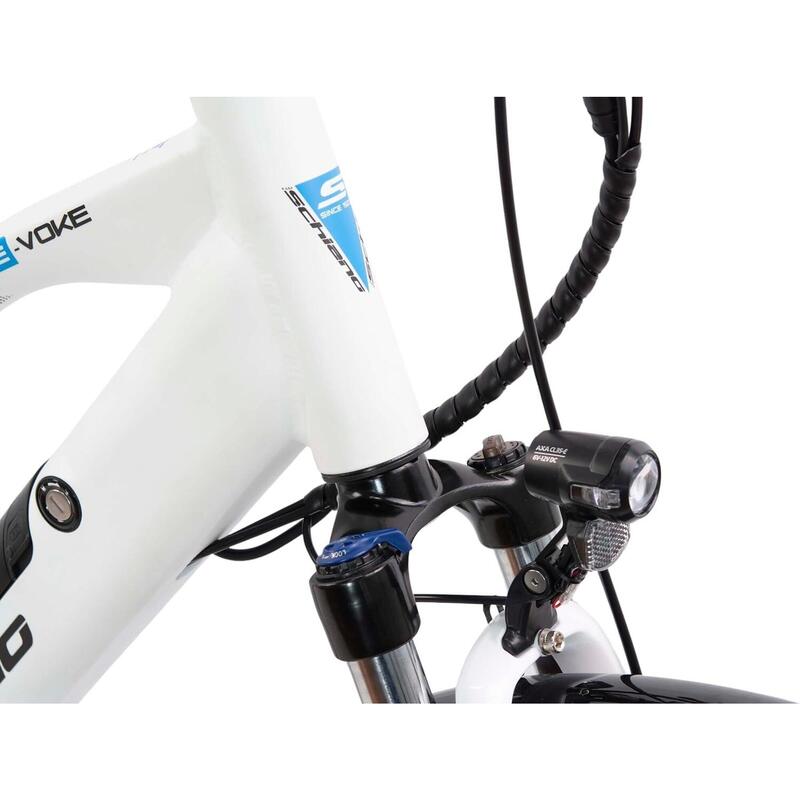 E- Voke 28" bici Trekking-a pedalata assistita-in alluminio-ammortizzata