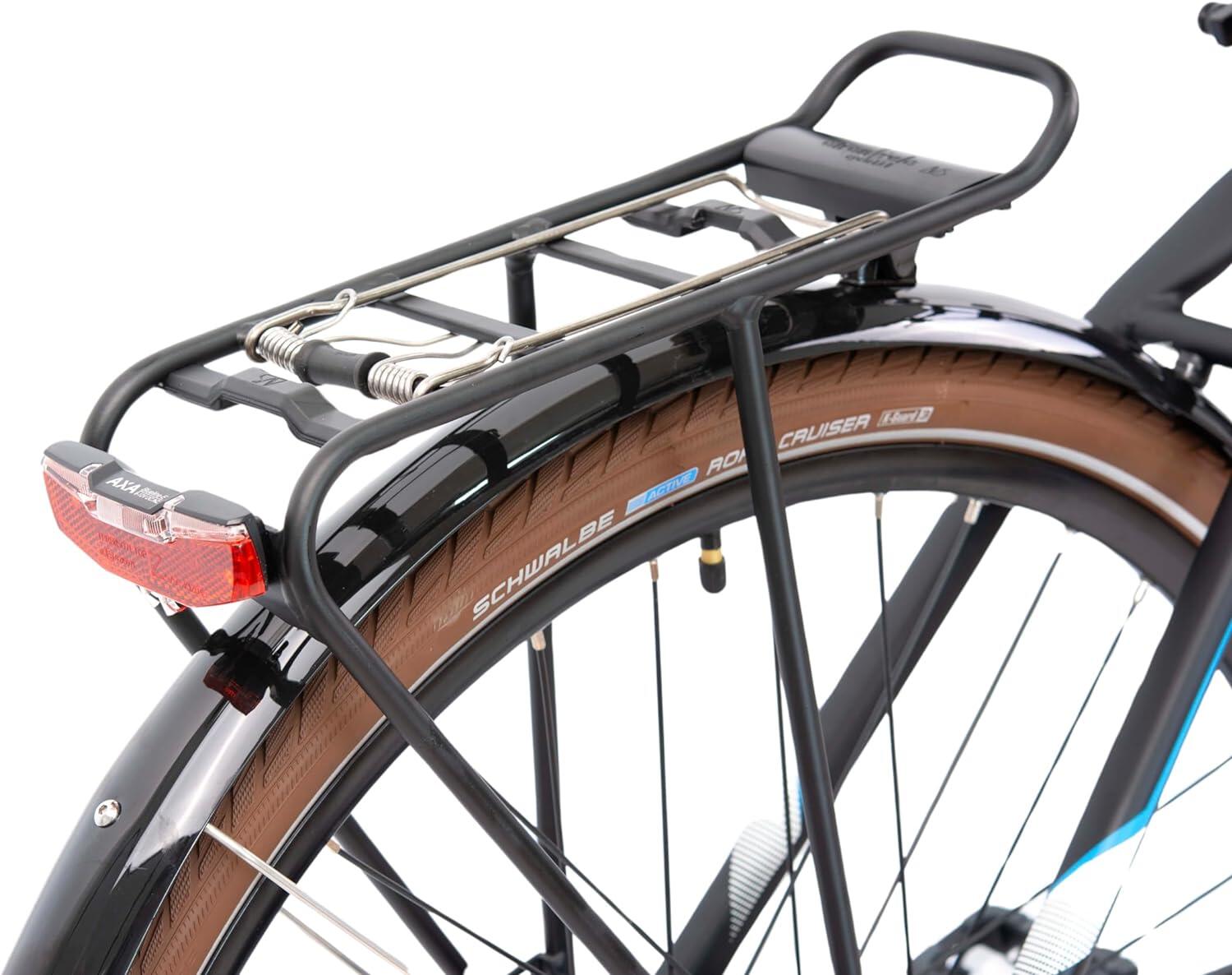 E- Voke 28" bici Trekking-a pedalata assistita-in alluminio-ammortizzata 5/6