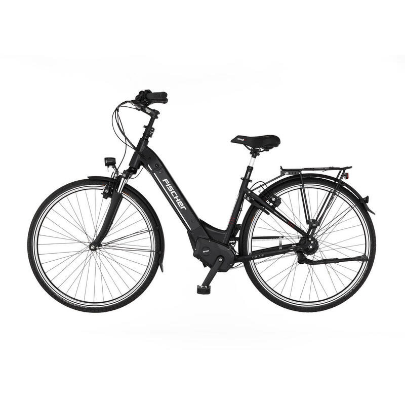 FISCHER City E-Bike CITA 5 Special - schwarz, 28 Zoll, RH 44 cm, 504 Wh